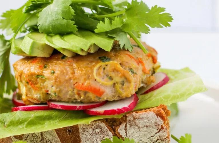 Curry Carrot Turkey Burgers