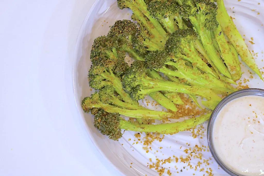 air fried broccoli recipe
