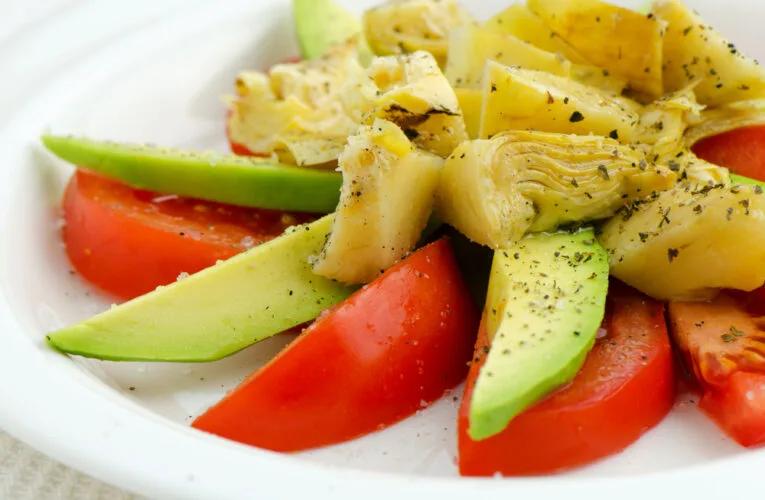 hearts of palm artichoke salad|