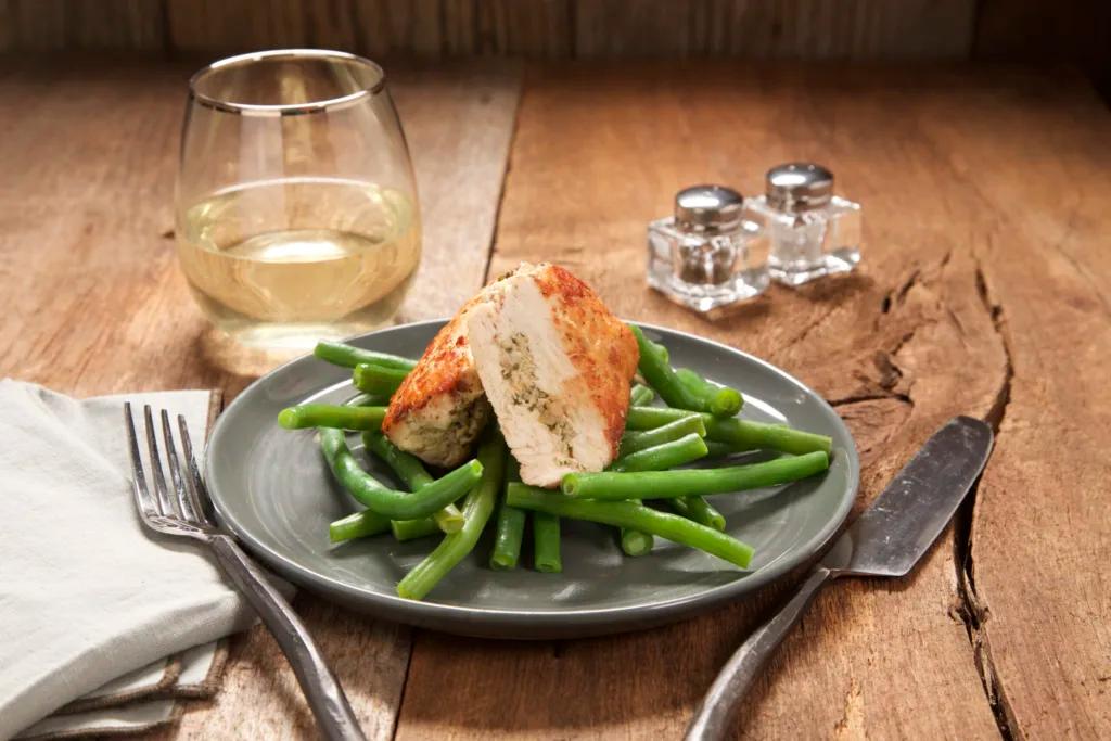 Stuffed Chicken Breast with Lemon-Artichoke Pesto
