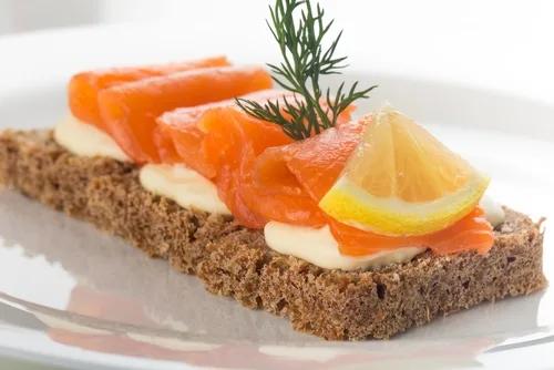 smoked salmon sandwich|Smoked Salmon Sandwich