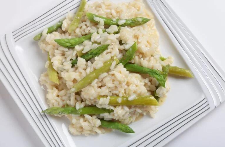 asparagus farro salad|