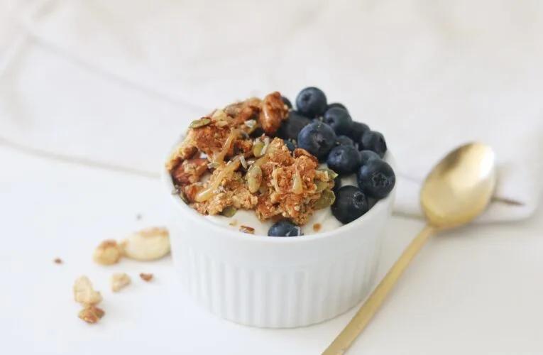 Grain-Free Lavender Honey Granola