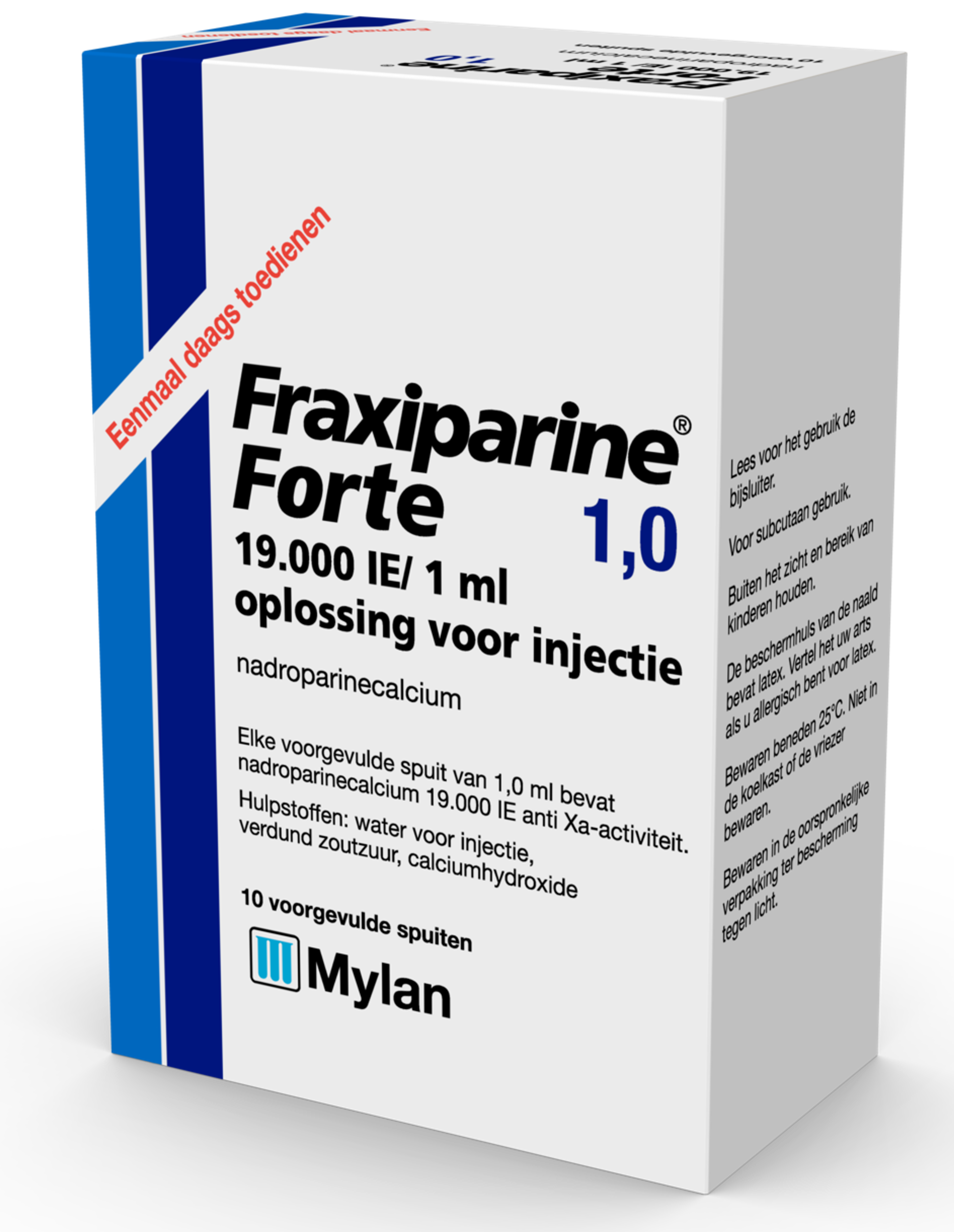 Fraxiparine Forte Injv 19000ie/1,0ml(19000ie/ml)ww