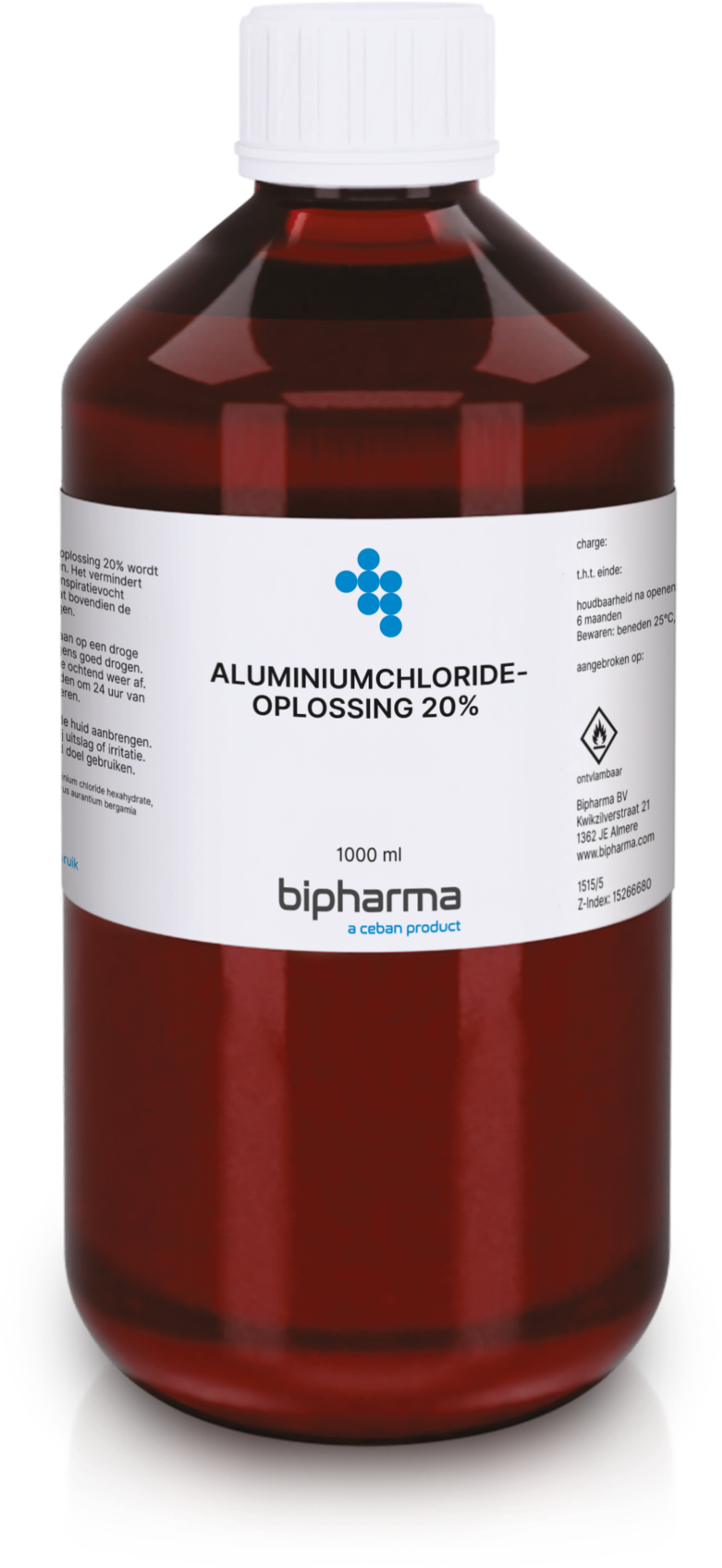 Aluminiumchloride Oplossing 20% Bipharma