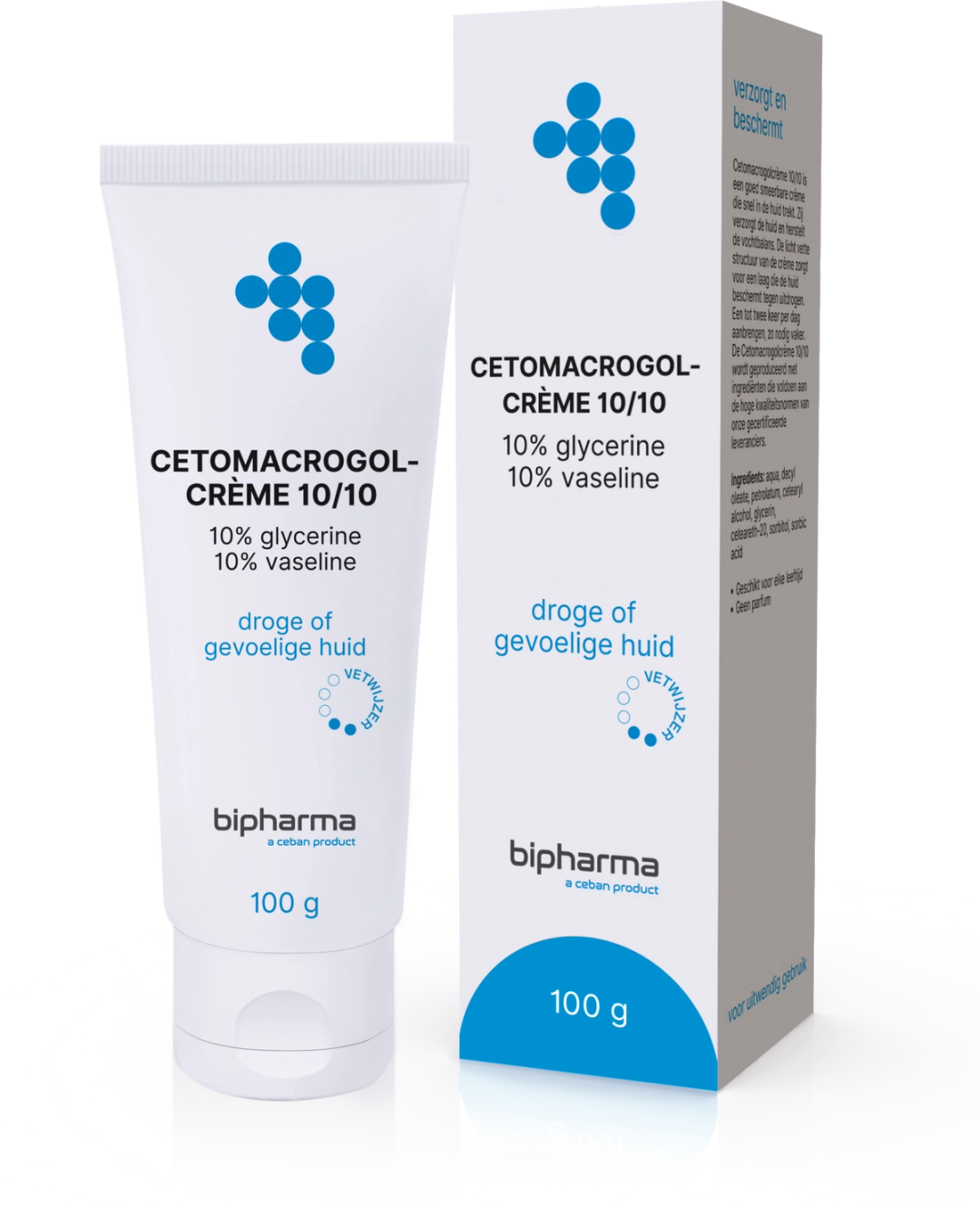 Cetomacrogol Cr/glyce/vaseline 80/10/10 Lmt Bip