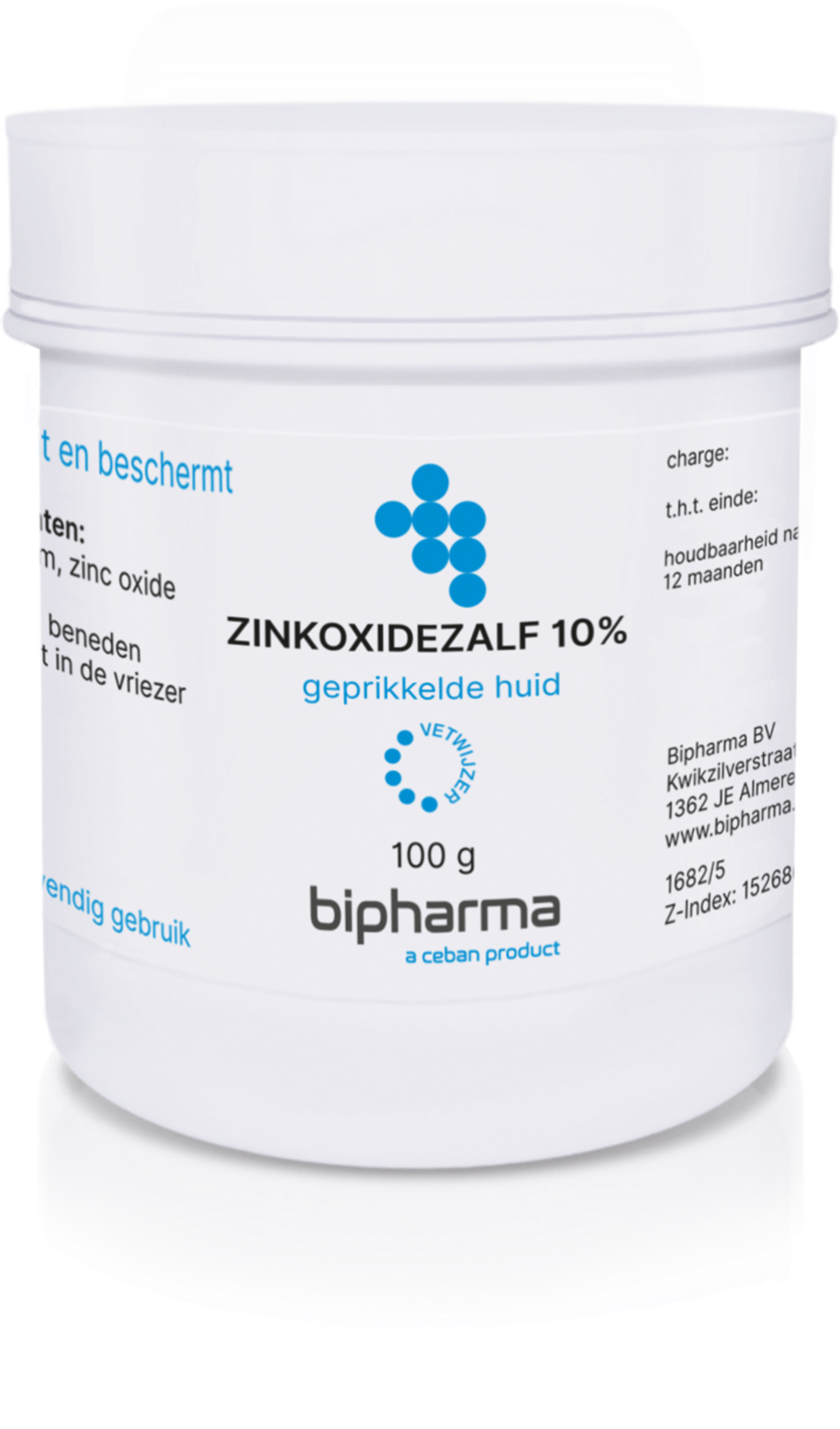 Zinkoxidezalf 10% Bipharma