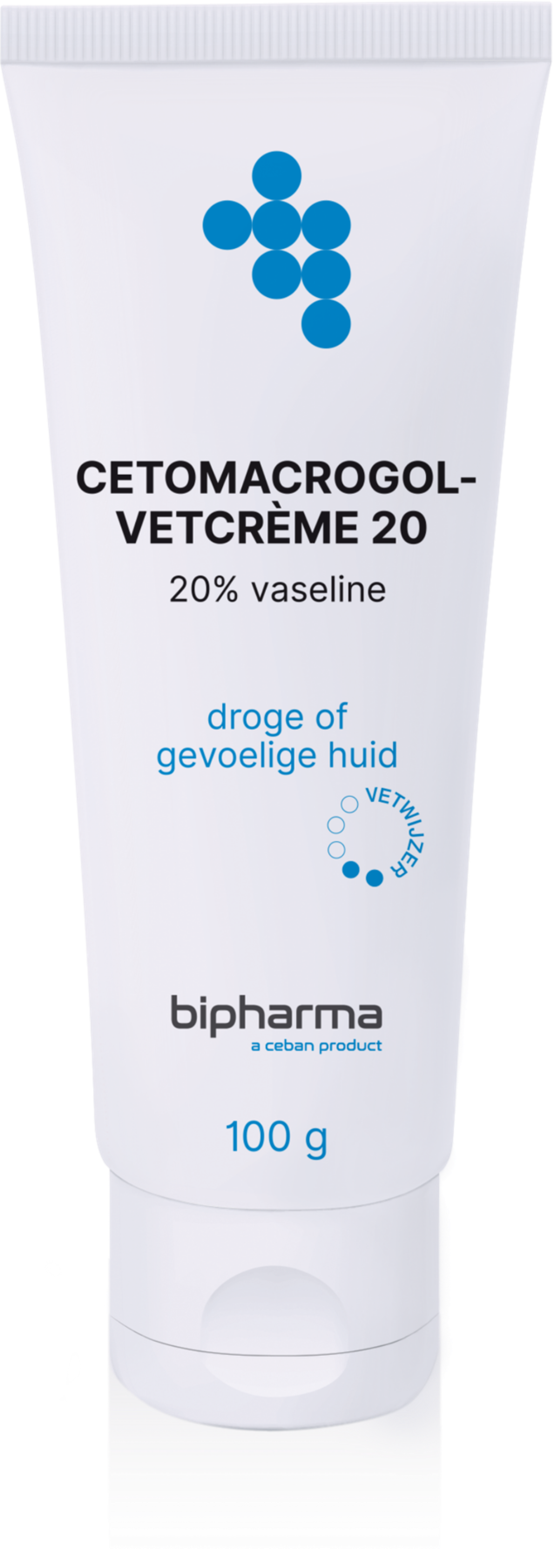 Cetomacrogolcreme Met 20% Vaseline Bipharma