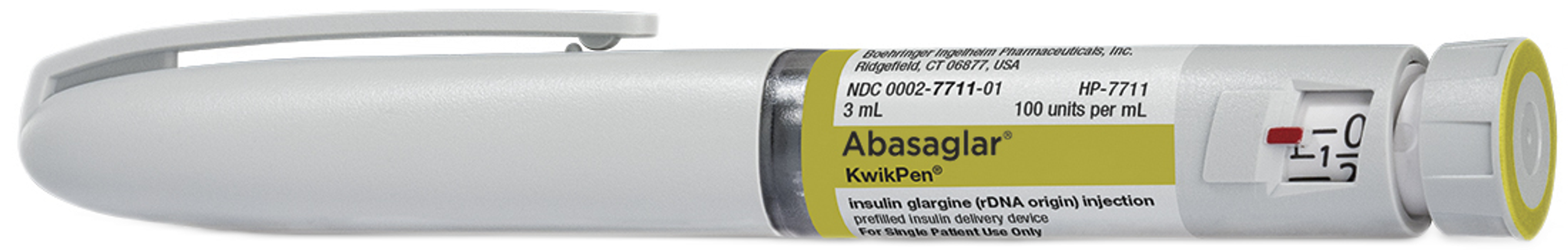 Abasaglar Injvlst 100e/ml Pen 3ml