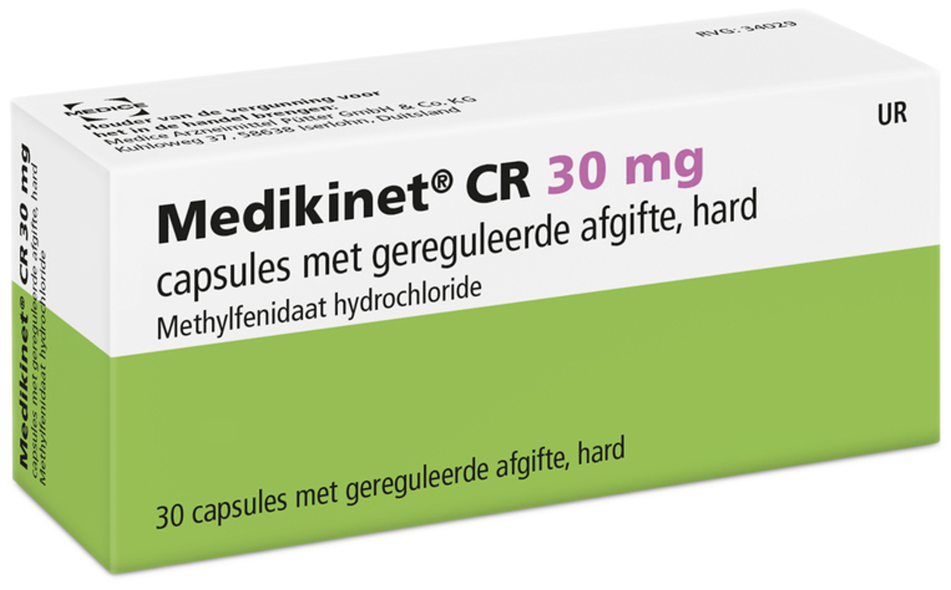 Medikinet Cr Capsule Mga 30mg