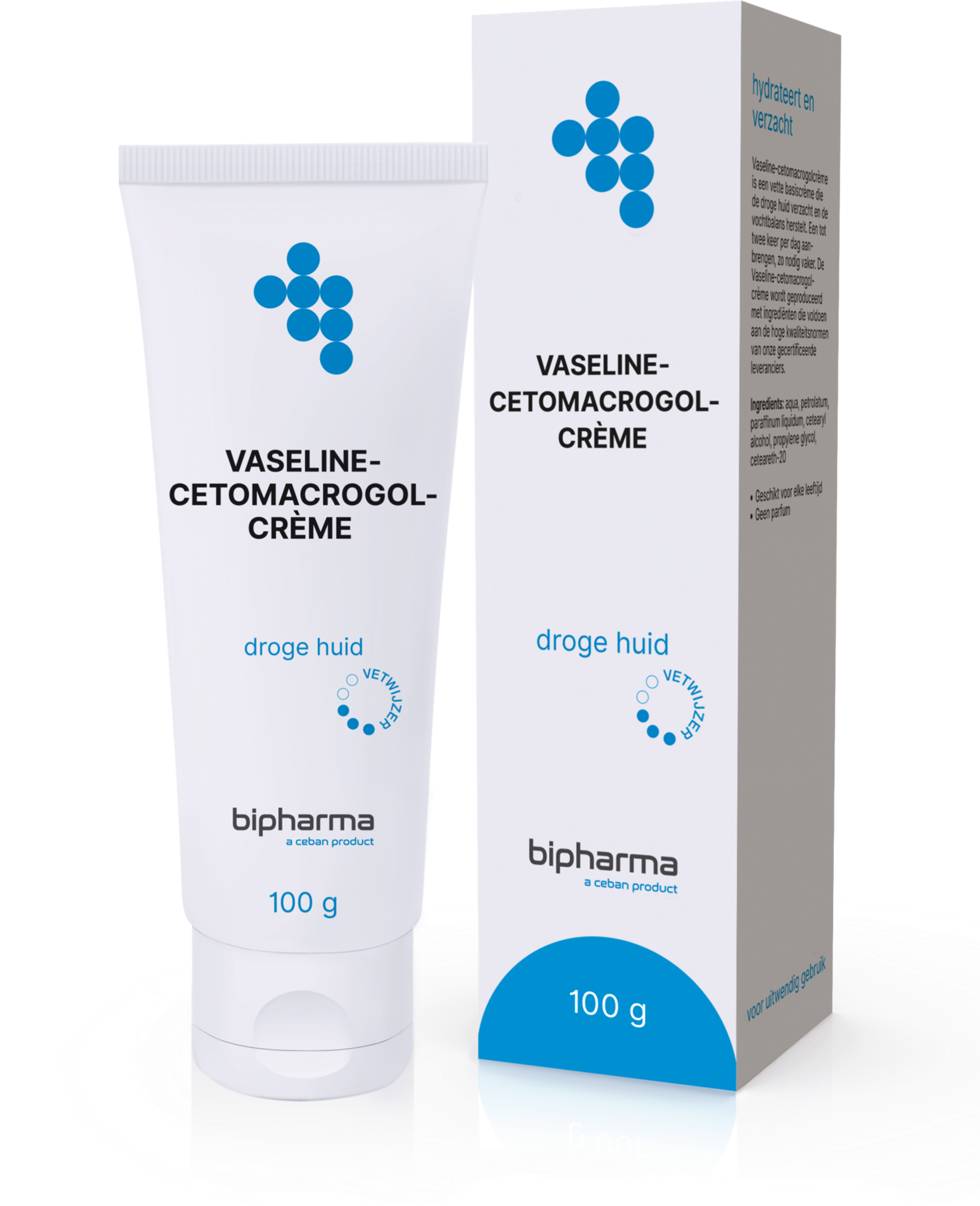 Vaselinecetomacrogolcreme Bipharma