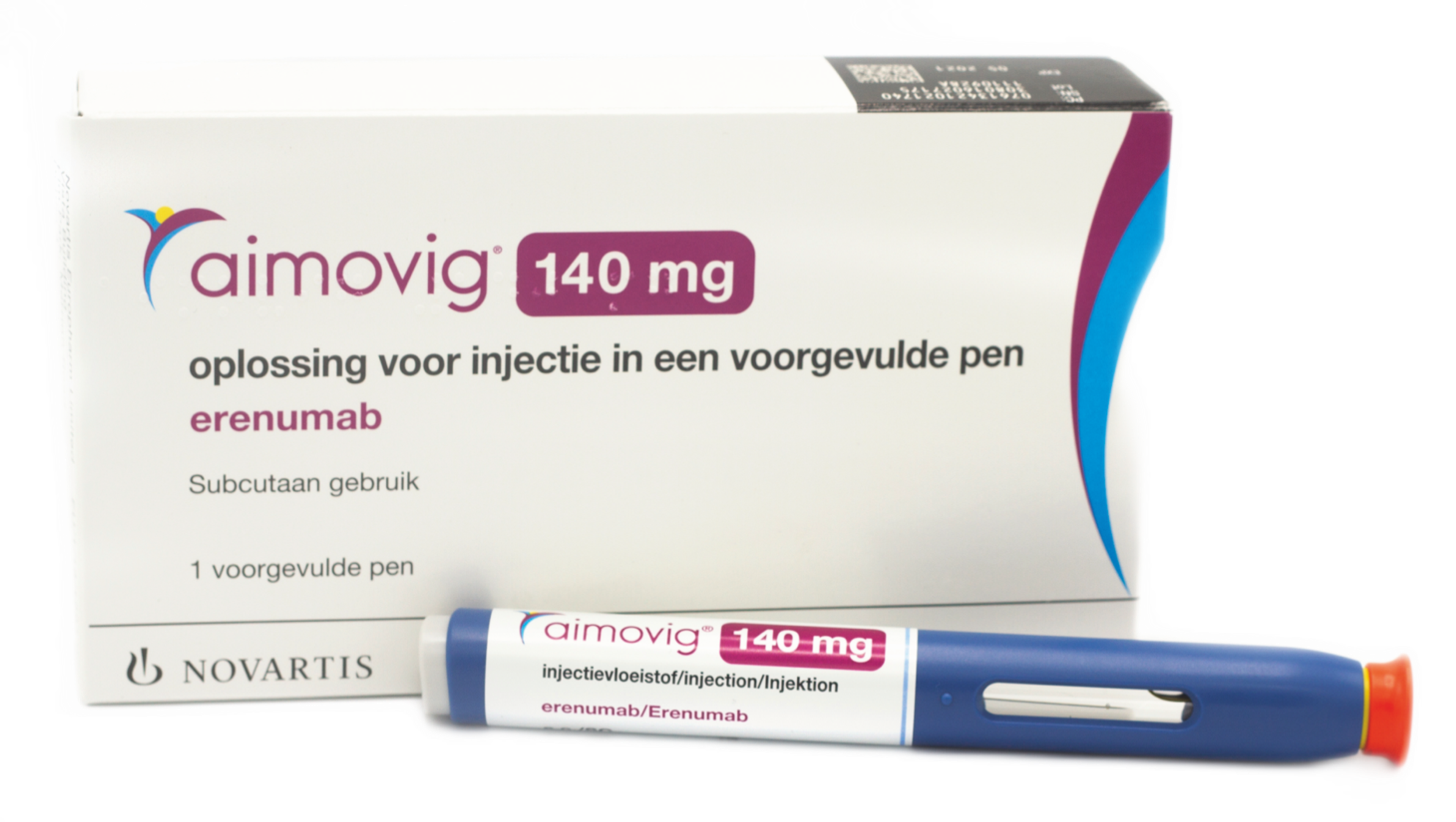 Aimovig Injvlst 140mg/ml Pen 1ml