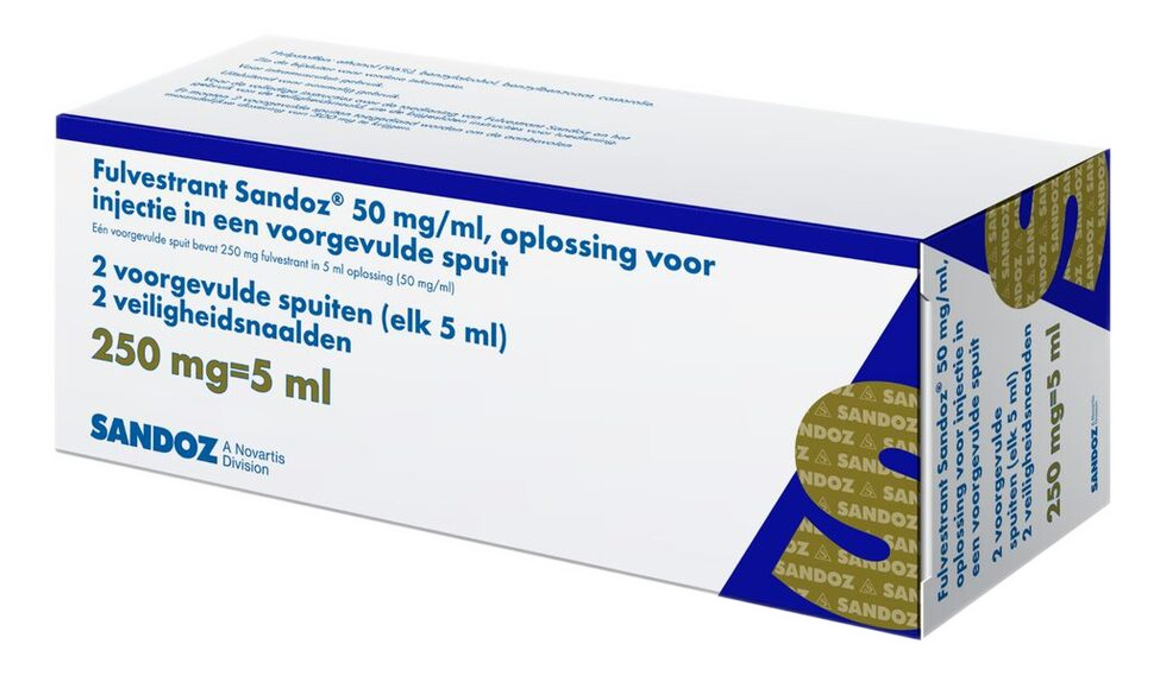 Fulvestrant Sandoz Injvlst 50mg/ml Wwsp 5ml