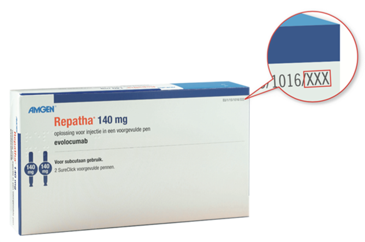 Repatha Injvlst 140mg/ml Pen 1ml - Amgen BV - BijsluiterPlus