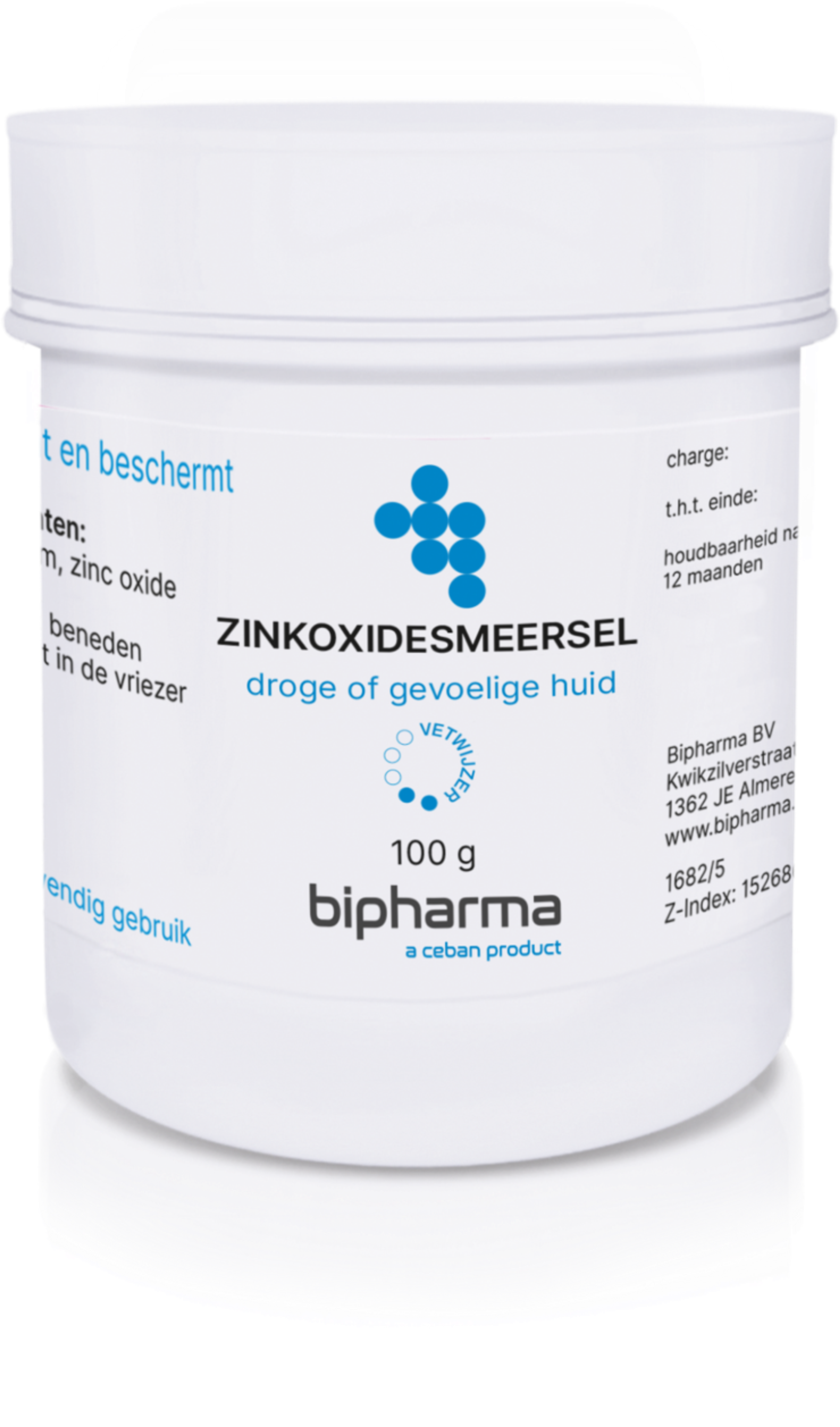 Zinkoxidesmeersel Bipharma