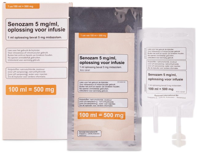Senozam Infvlst 5mg/ml Zak 100ml - Eurocept International BV ...