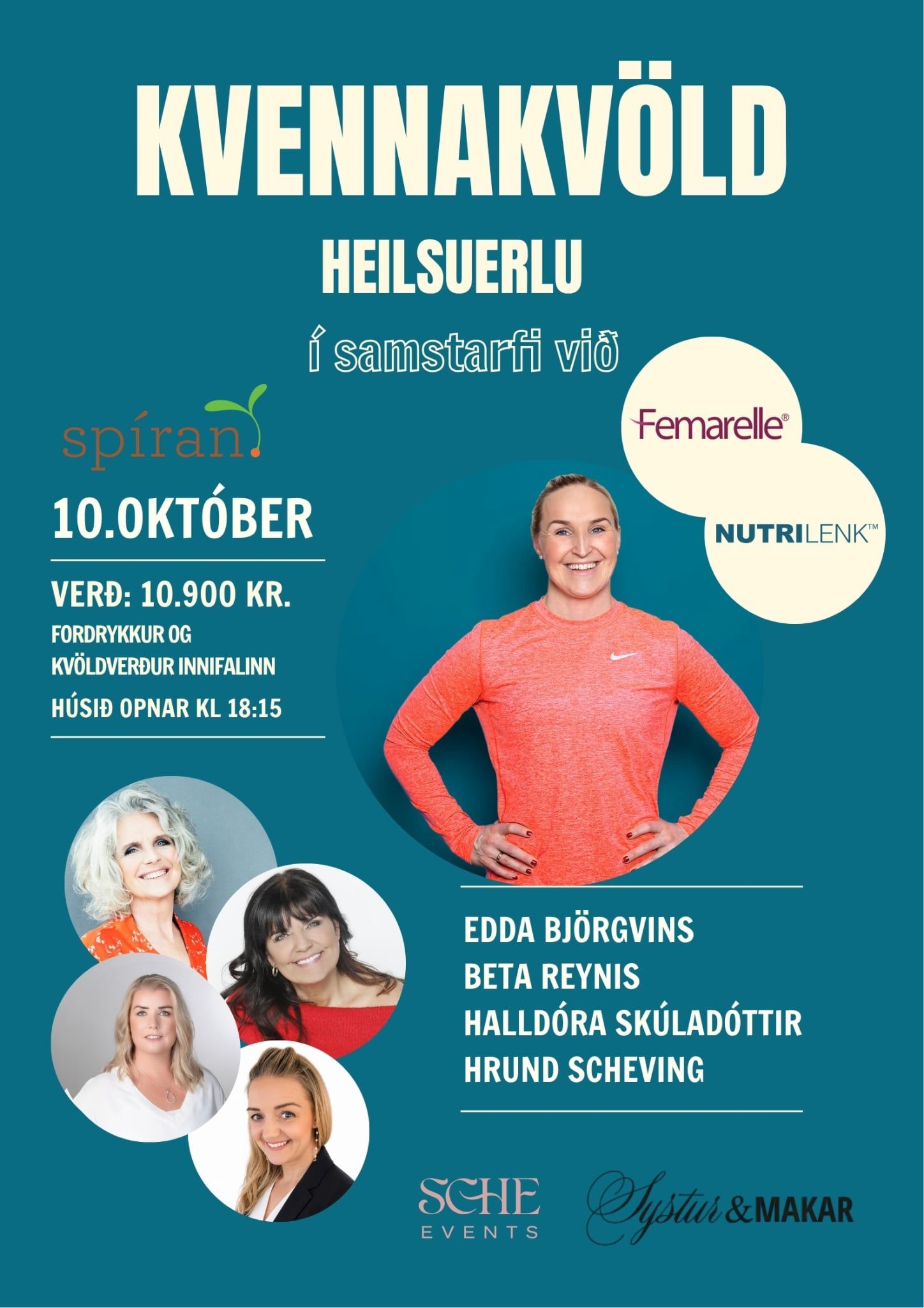 Kvennakvöld HeilsuErlu 