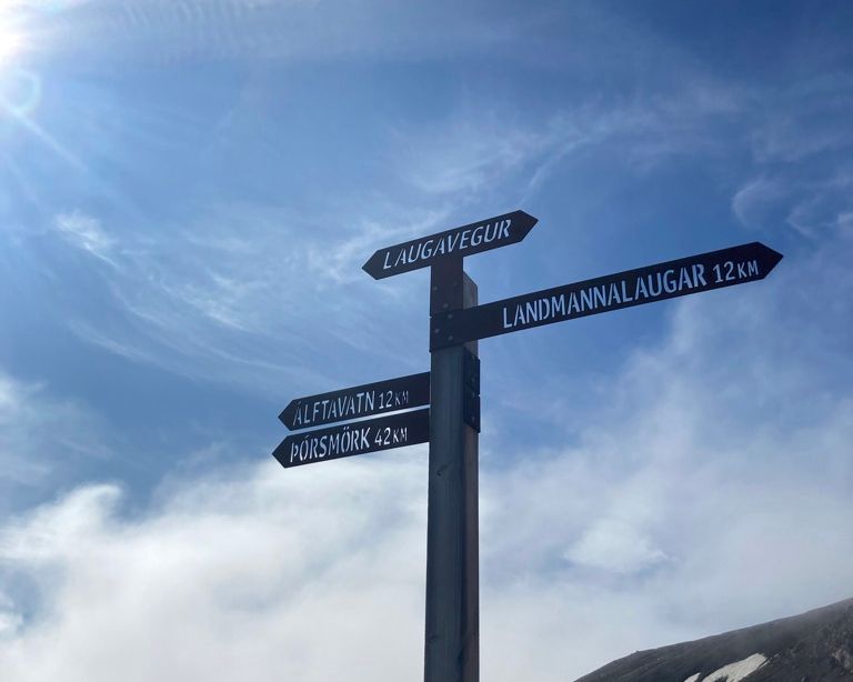 Laugavegurinn hlaupinn á tveimur dögum