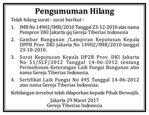 contoh iklan pengumuman contoh iklan pengumuman