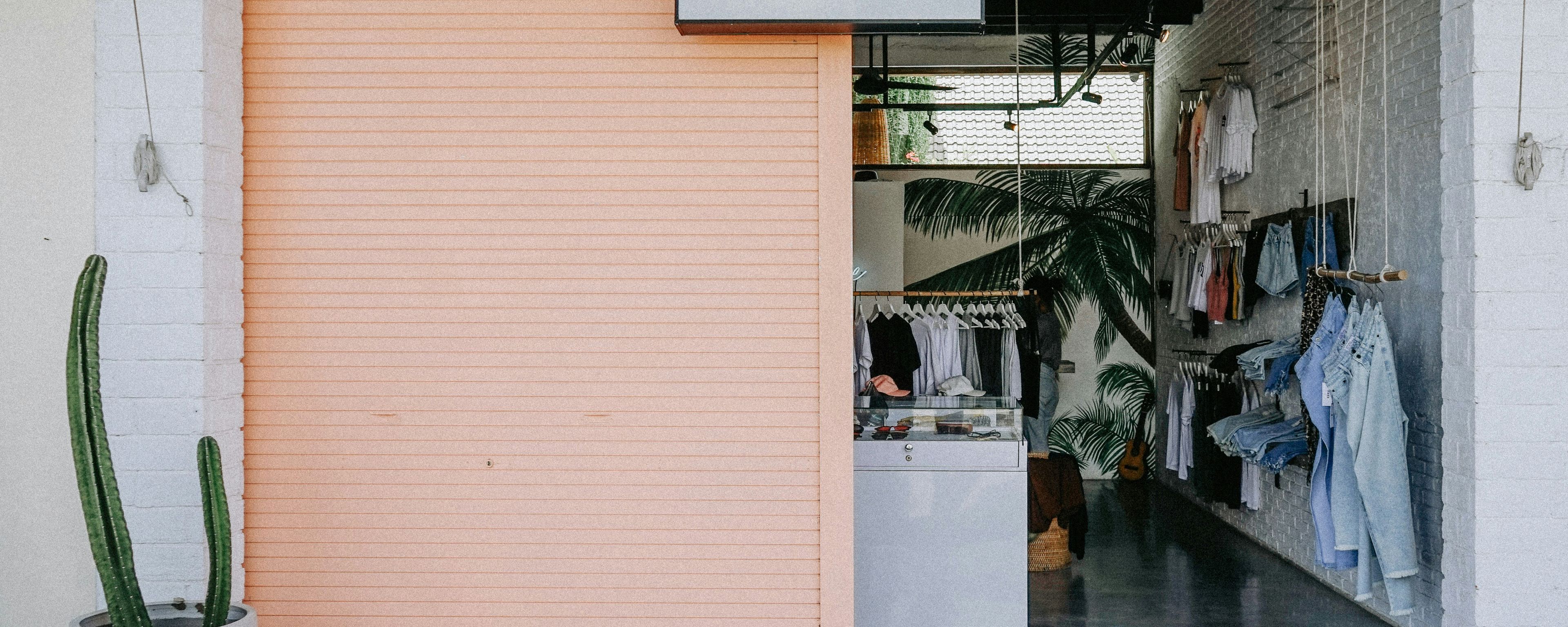 storefront with wide barrier free entrance
