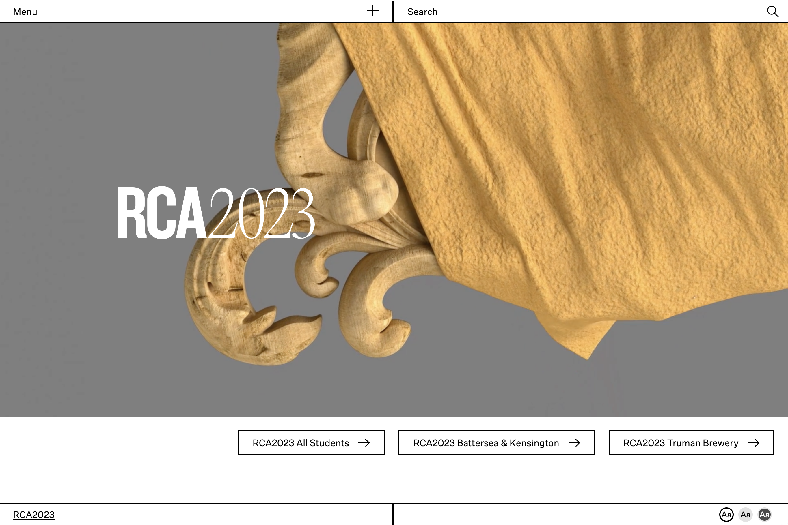 Royal College of Art digital discovery platform 2023