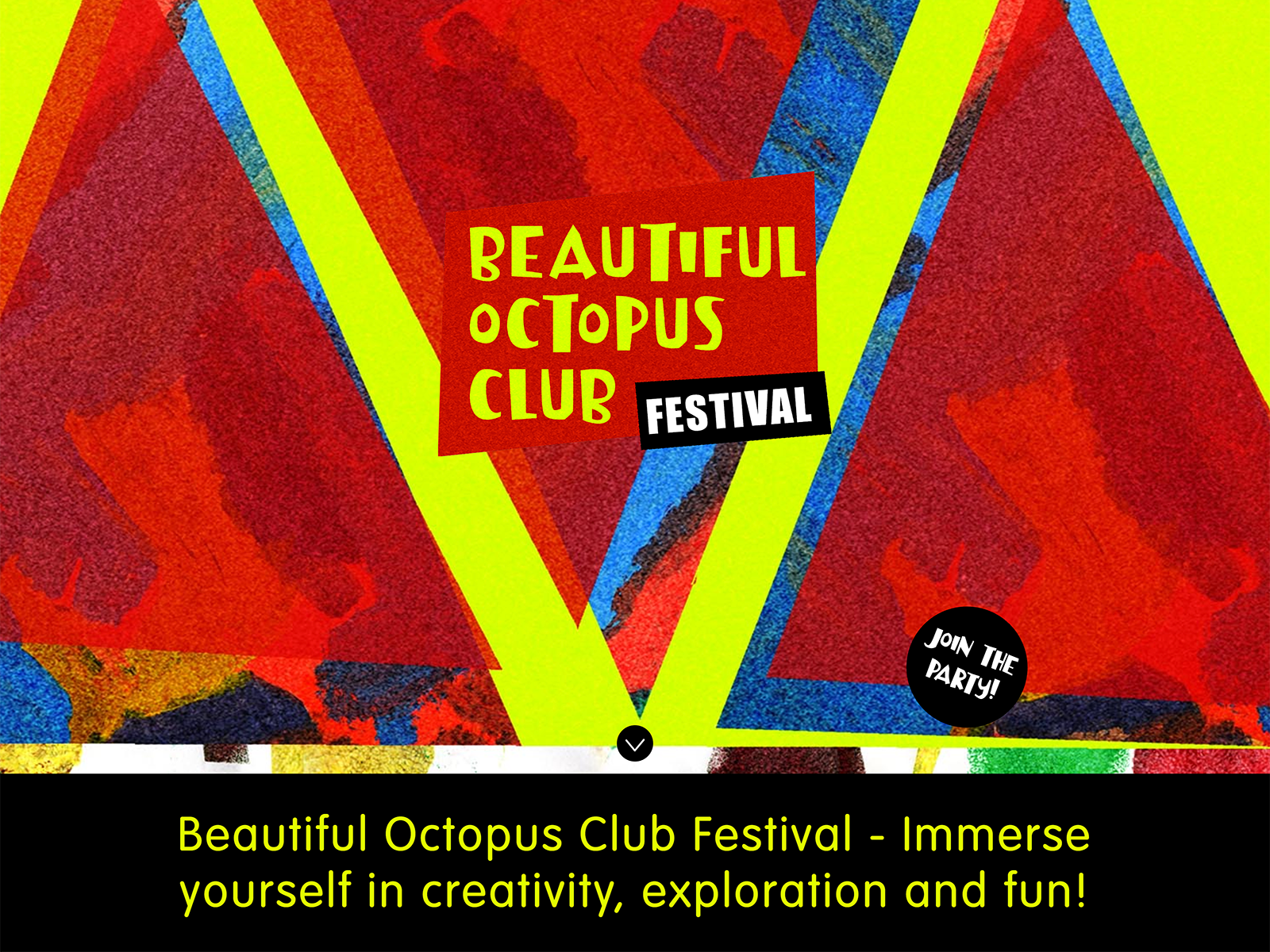 Beautiful Octopus Club homepage