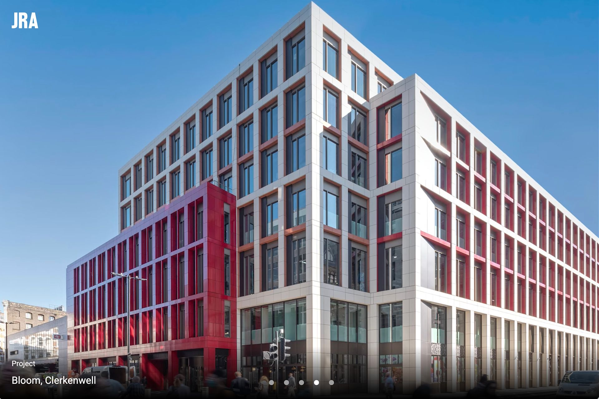 John Robertson Architects, Bloom building, Clerkenwell, London