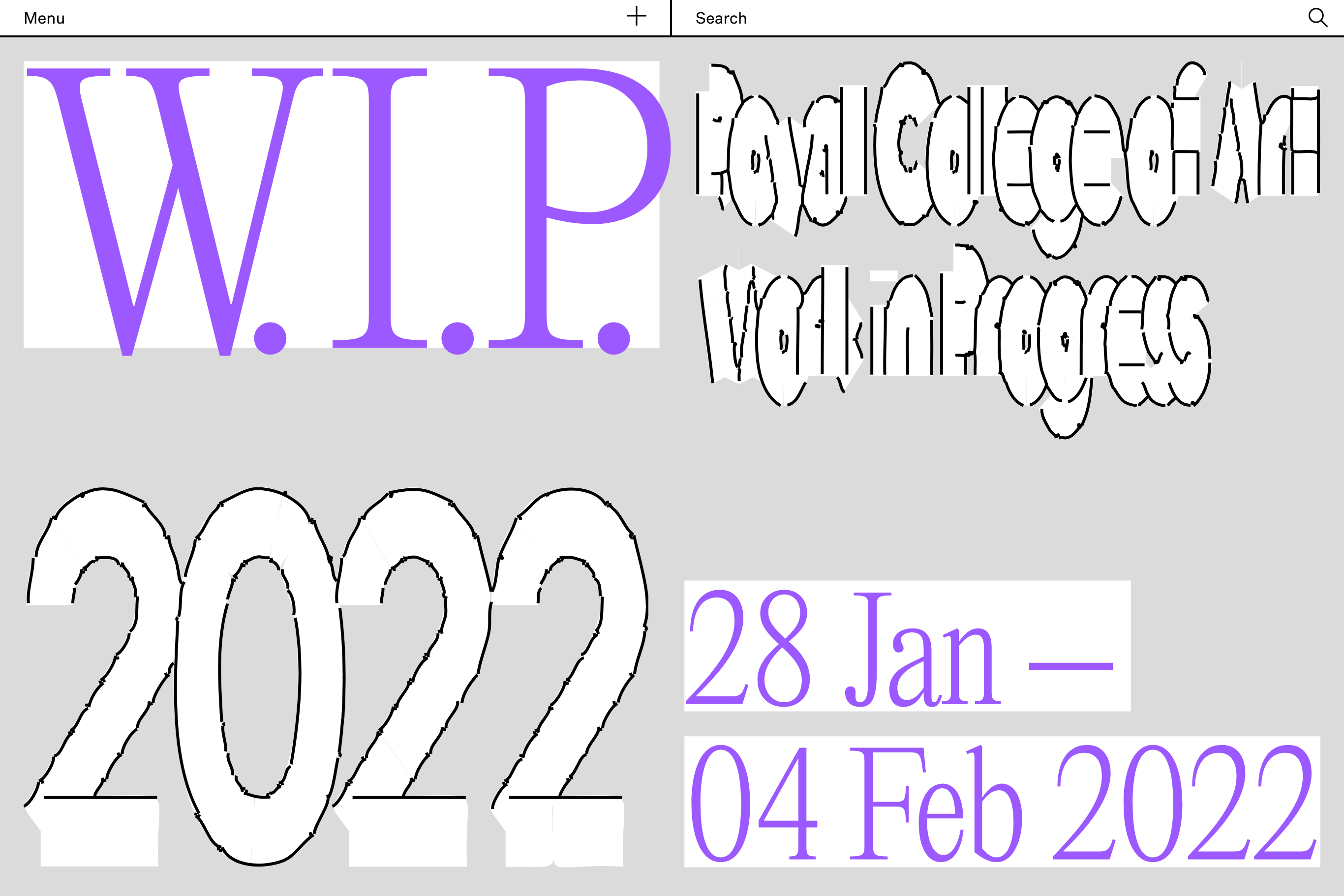 Royal College of Art Work in Progress 28 Jan - 04 Feb 2022