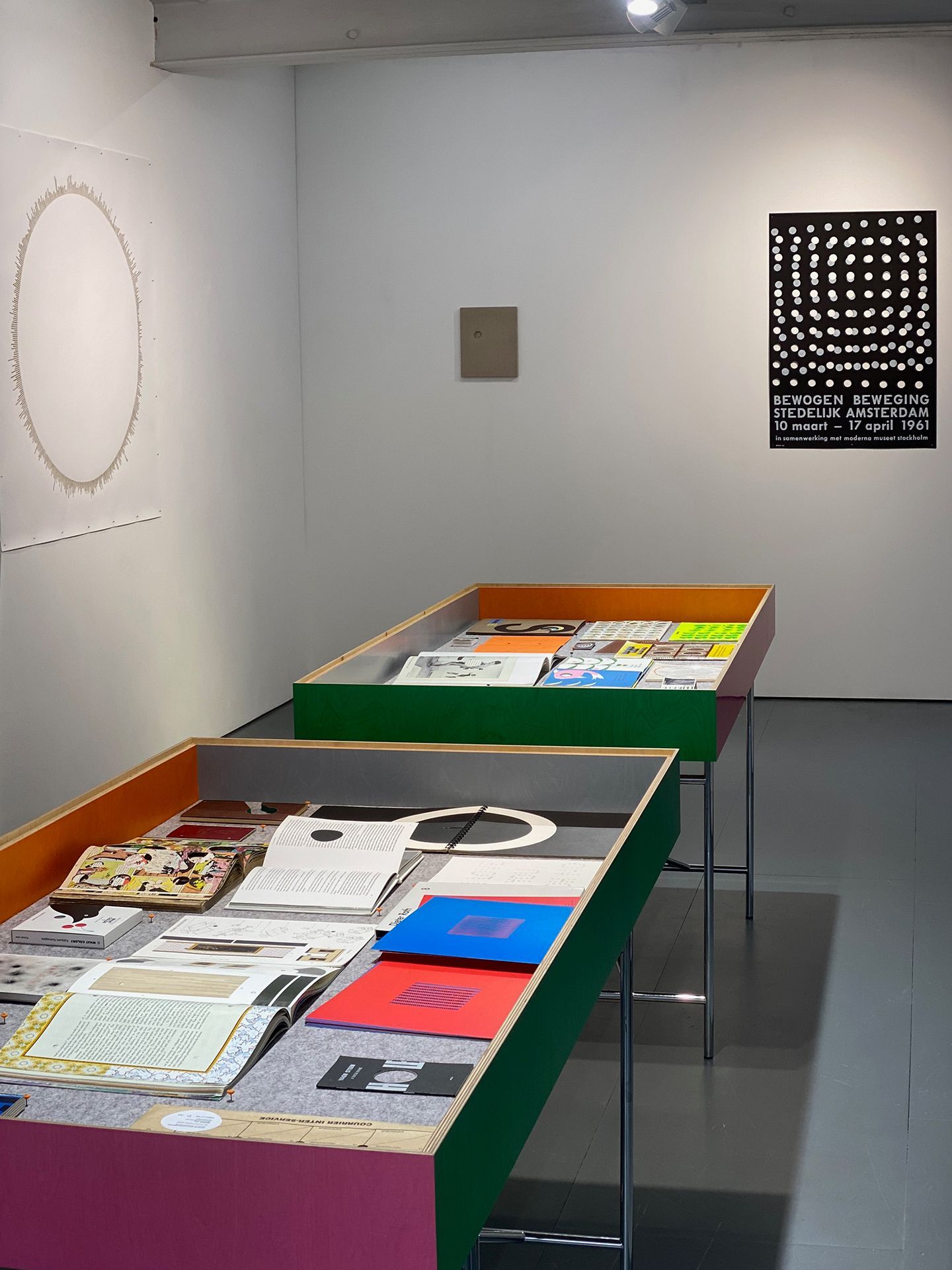 Holy, Holy, Holy: an exhibition of books with holes, installation view, No Show Space 2021 Photo: Daniel Jackson