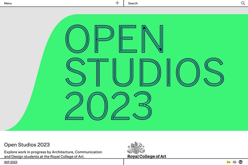 Royal College of Art Open Studios 2023