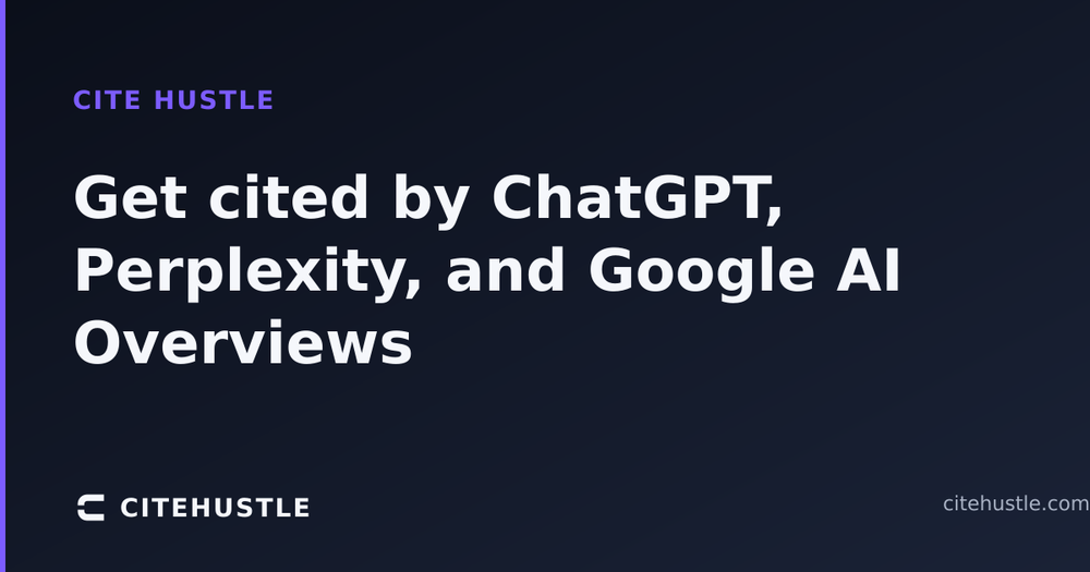 Screenshot of Cite Hustle Screenshot of Cite Hustle