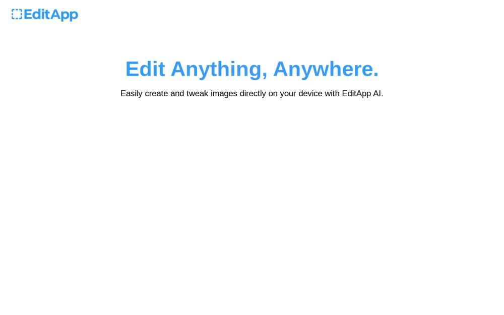 EditApp website screenshot EditApp website screenshot