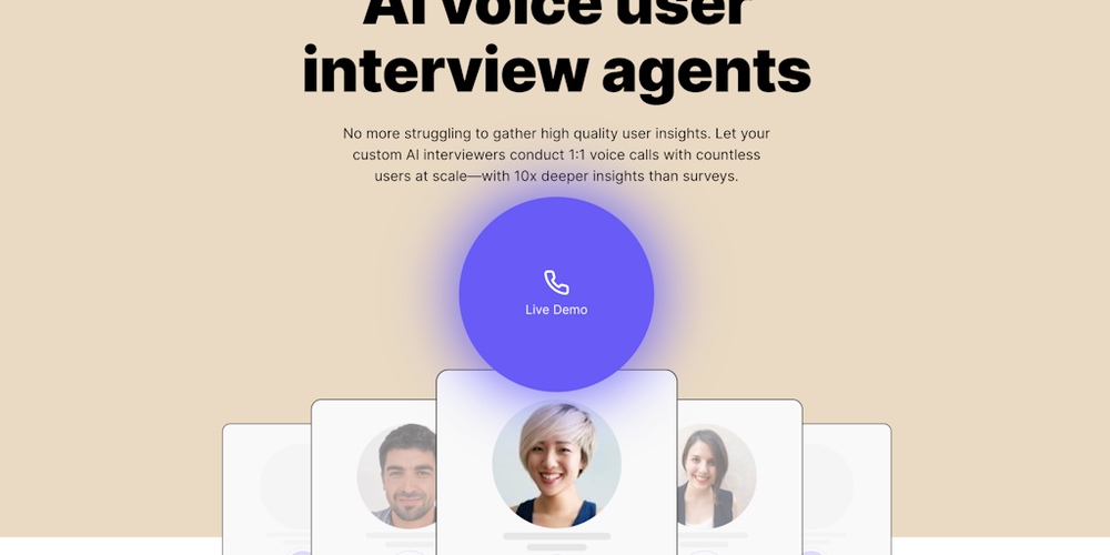 UserCall website screenshot UserCall website screenshot