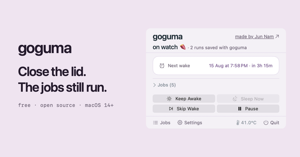 Screenshot of goguma Screenshot of goguma