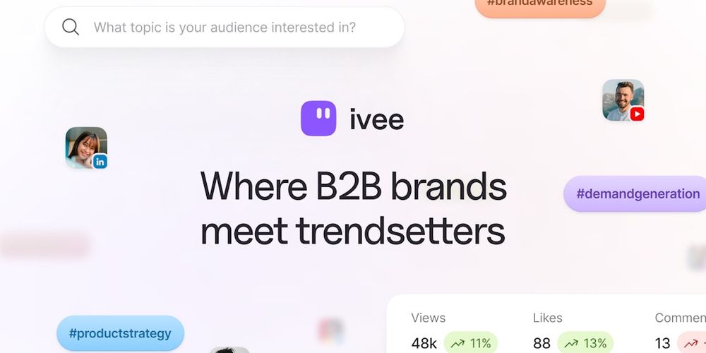 Ivee website screenshot Ivee website screenshot