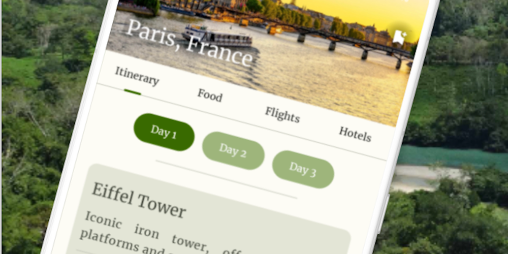 Vagabond - AI Trip Planner website screenshot Vagabond - AI Trip Planner website screenshot