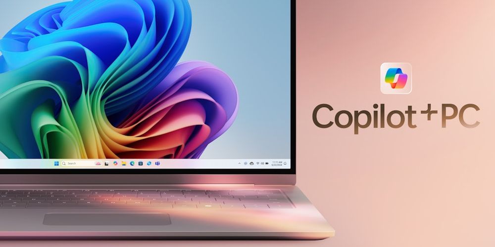 Copilot+ PC website screenshot Copilot+ PC website screenshot