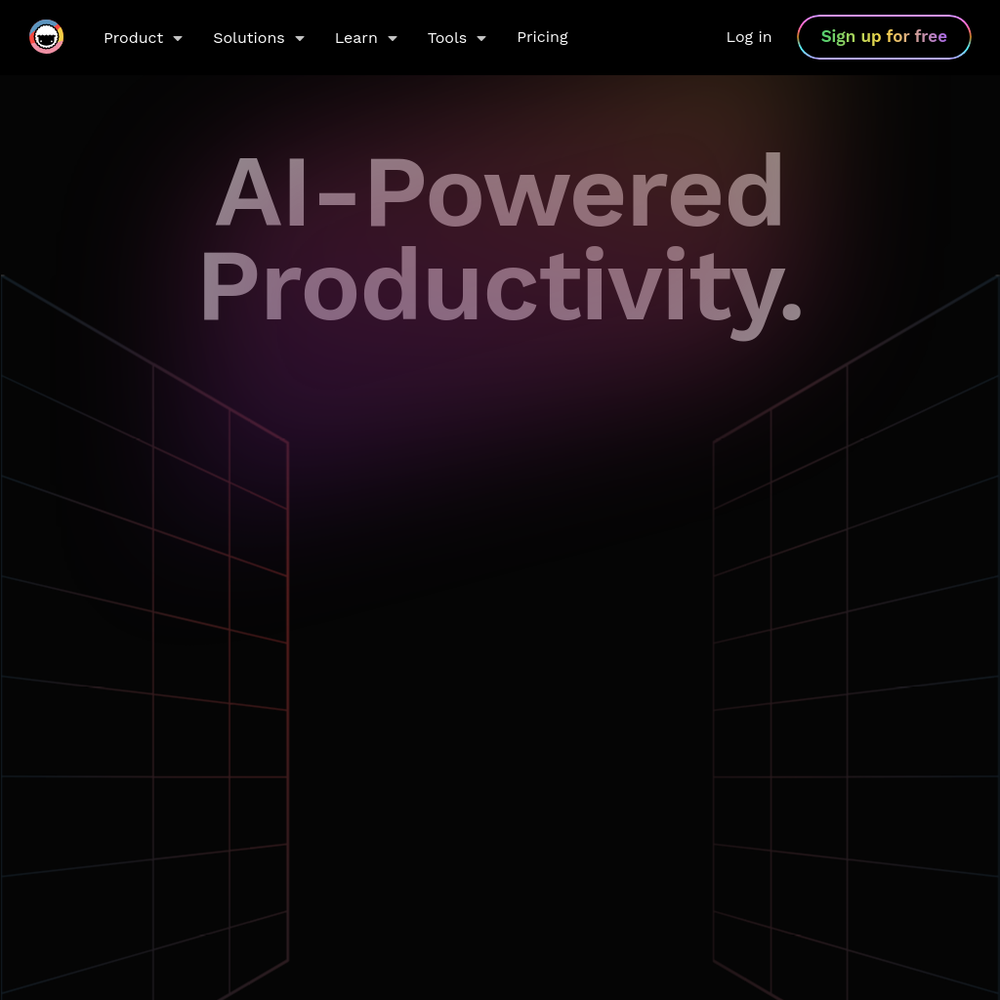 Taskade website screenshot Taskade website screenshot