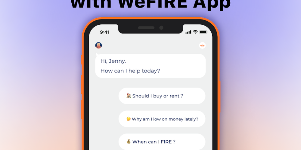 WeFIRE website screenshot WeFIRE website screenshot