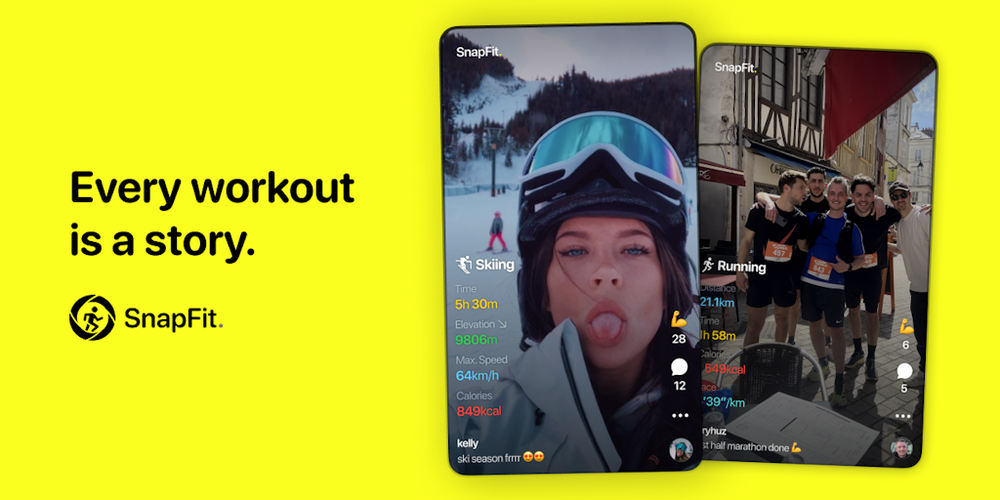 Snapfit website screenshot Snapfit website screenshot