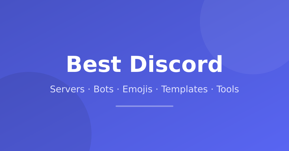 Screenshot of Best Discord Screenshot of Best Discord