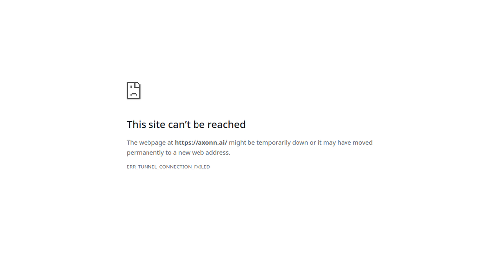 Axonn AI website screenshot Axonn AI website screenshot