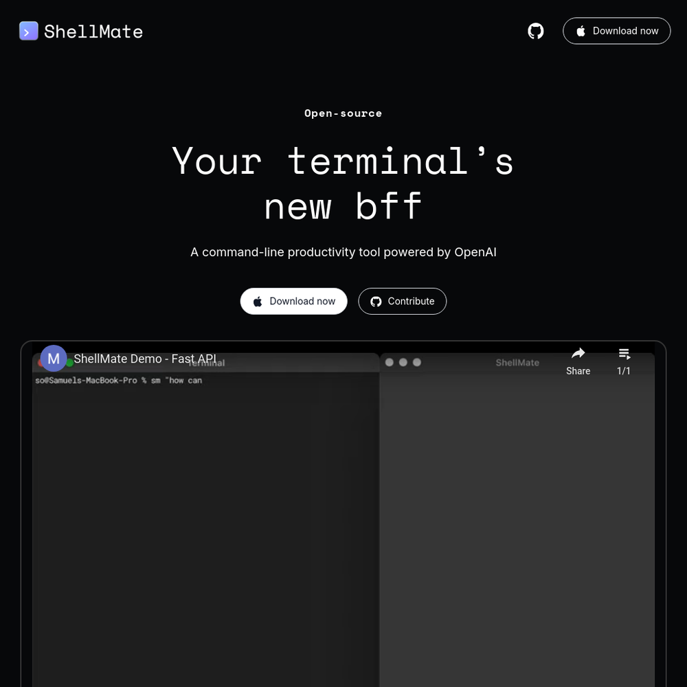 ShellMate website screenshot ShellMate website screenshot