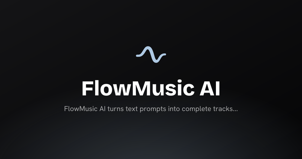 Screenshot of FlowMusic AI Screenshot of FlowMusic AI