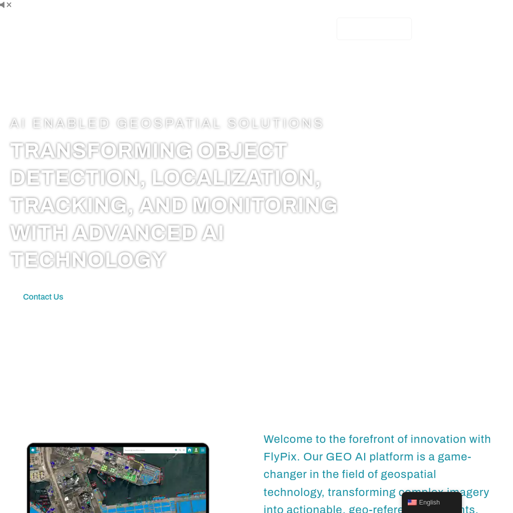 Flypix website screenshot Flypix website screenshot