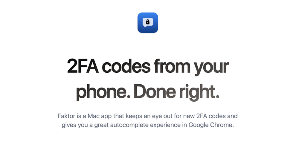 Faktor website screenshot Faktor website screenshot