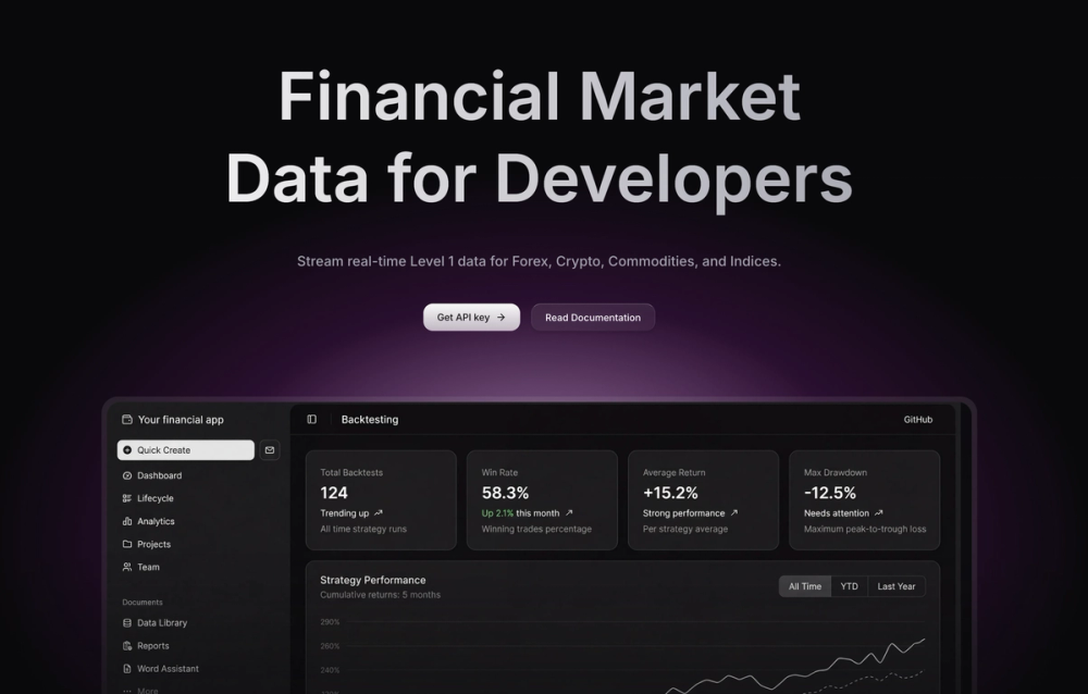 Screenshot of TradeWatch.io