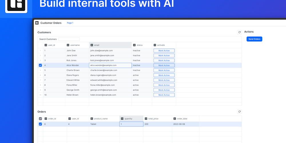 Dropbase website screenshot Dropbase website screenshot