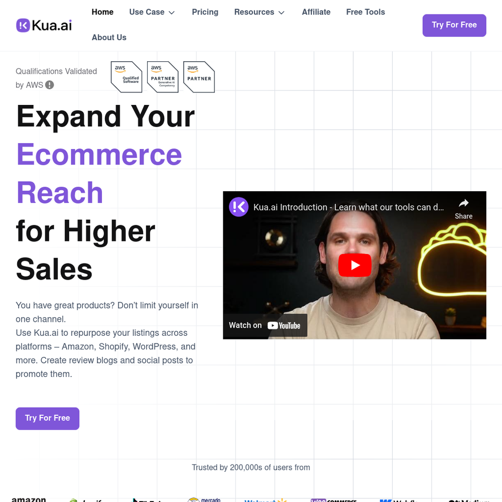 Kua AI website screenshot Kua AI website screenshot