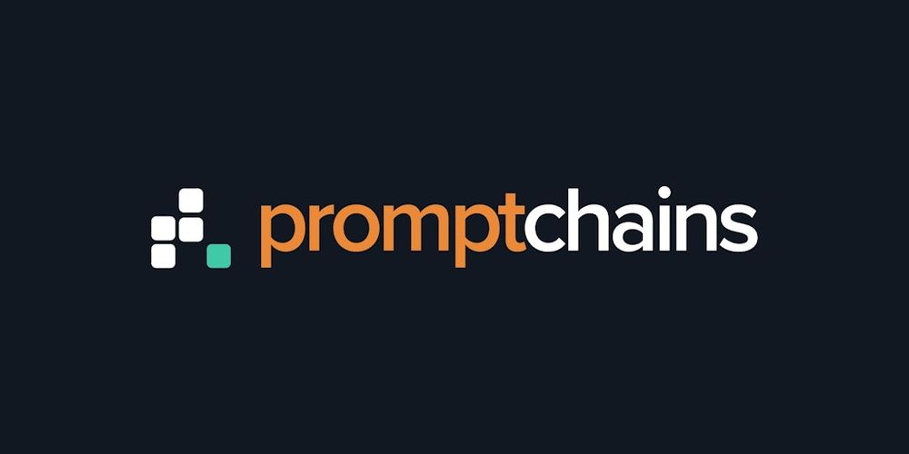 Promptchains website screenshot Promptchains website screenshot